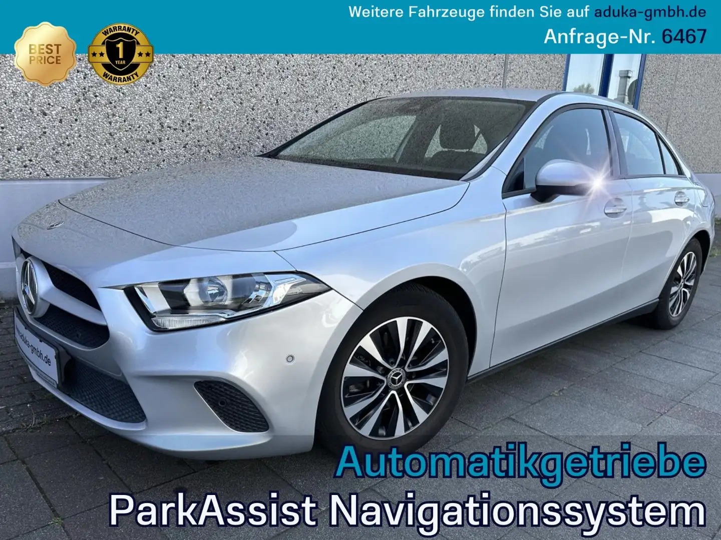 Mercedes-Benz A 180 d V177 DCT Automatik Navi Kamera ParkAssist Argento - 1