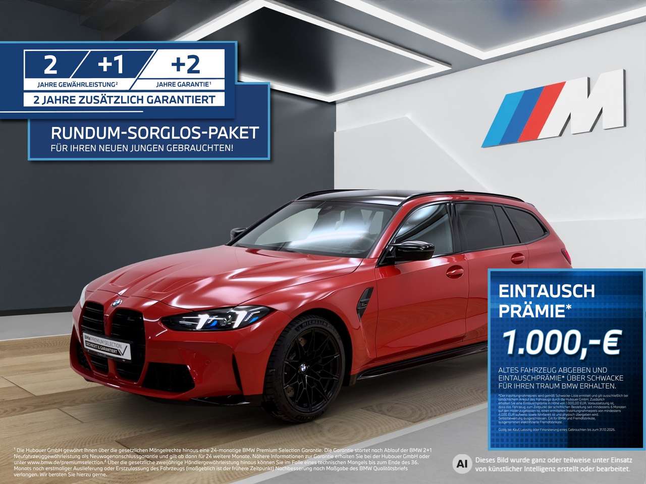 BMW M3 — BMW M3 Competition Touring [HUD, M Carbon Schalensitze]