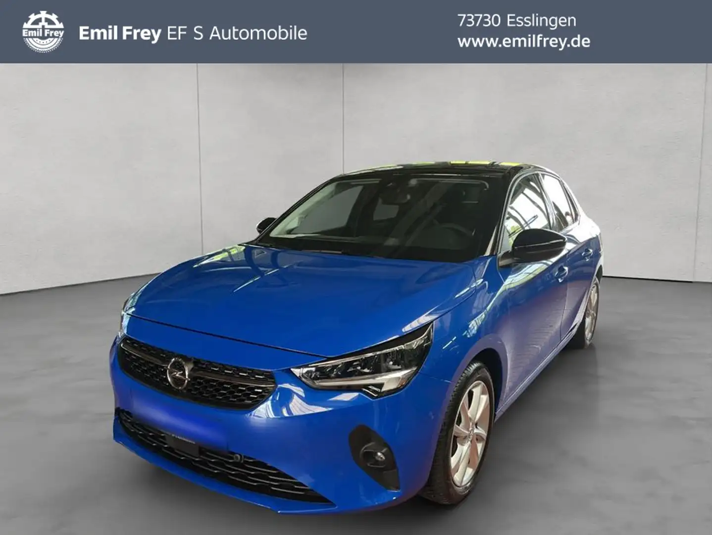 Opel Corsa 1.2 Direct Inj Turbo Automatik Elegance Blu/Azzurro - 1