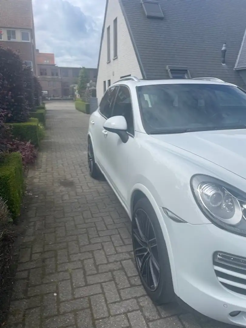 Porsche Cayenne Cayenne Diesel Tiptronic S Blanc - 1