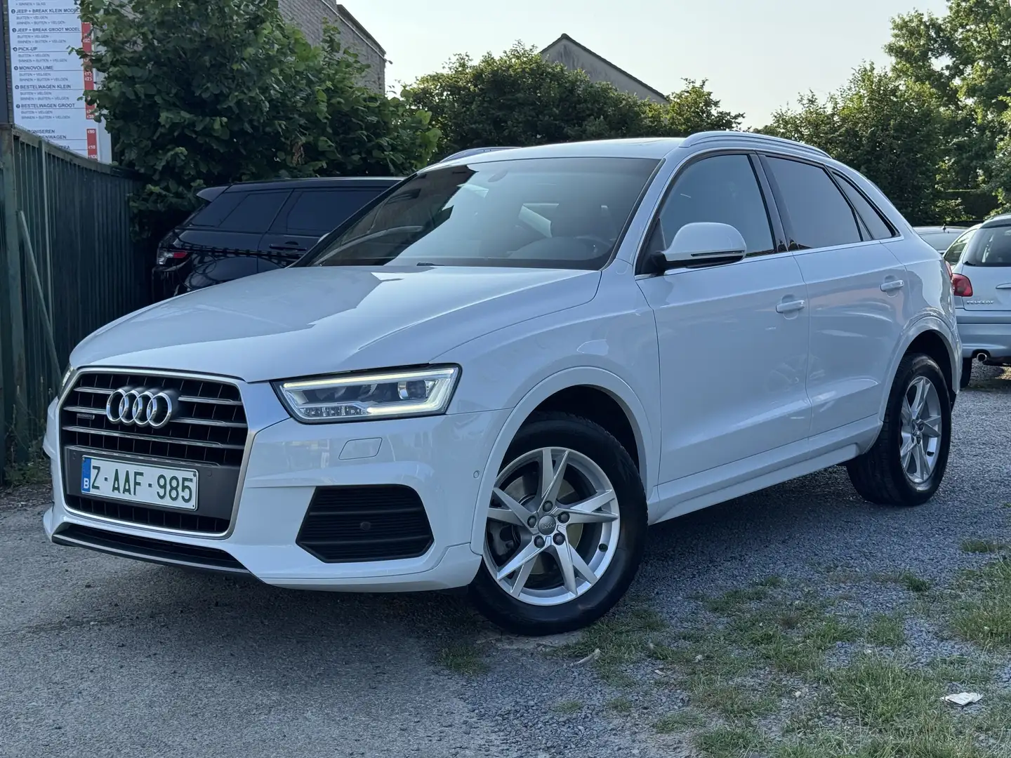 Audi Q3 2.0 TDI quattro design Blanc - 1
