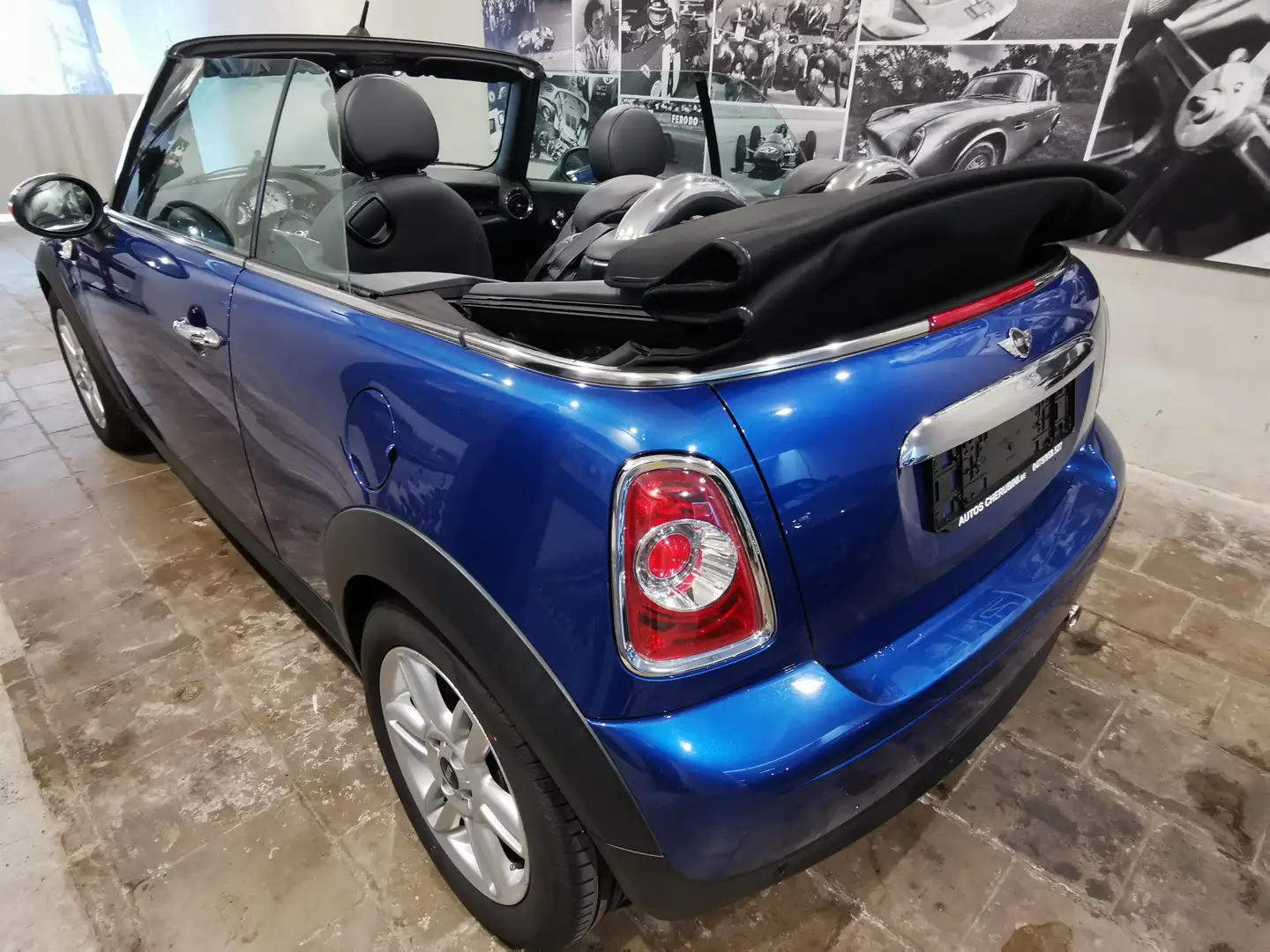 MINI One Cabrio Mini Cabriolet 1.6i One Bleu - 2