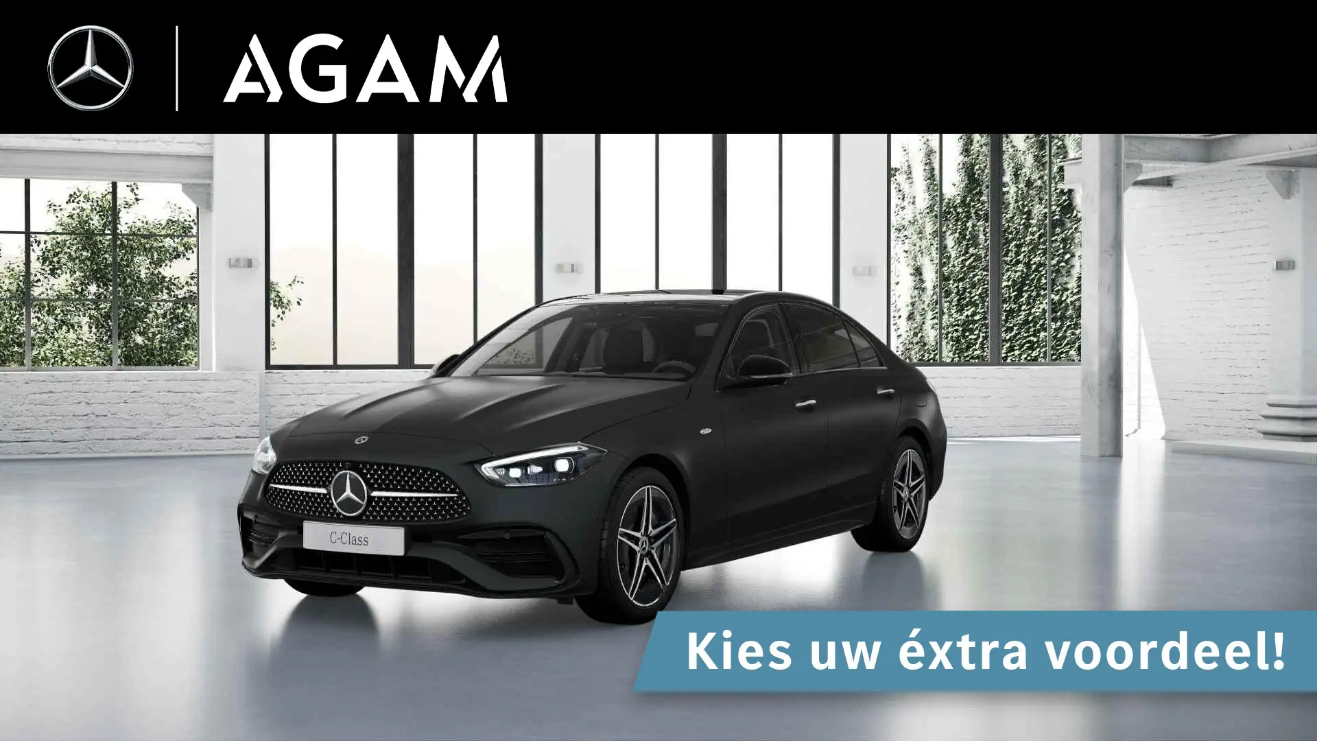 Mercedes-Benz C 300 Limousine e Business Solution AMG Premium PLUS | P Gris - 1