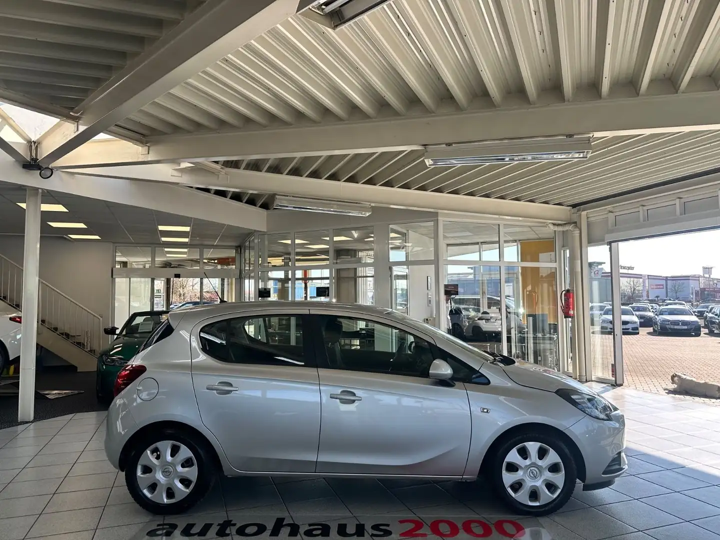 Opel Corsa E Edition AUTOMATIK./BT/PDC/KLIMA Silber - 2