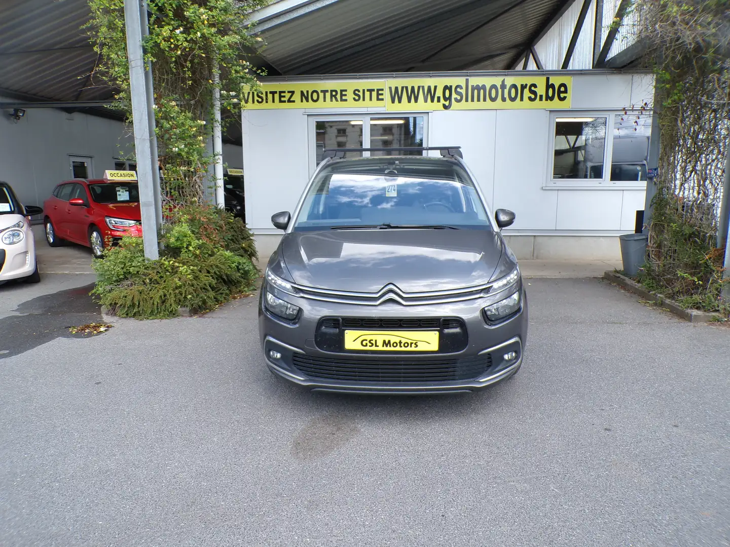 Citroen Grand C4 Picasso 1.6BlueHDi 116cv Automatic 7pl gris07/18 Airco GPS Gri - 2