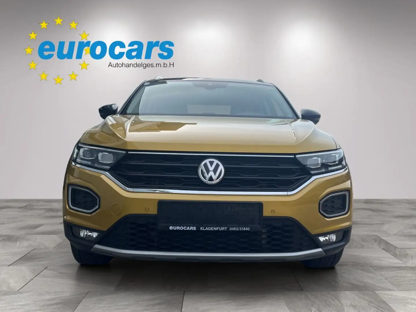 Volkswagen T-Roc 2.0 TDI 4Motion DSG Gelb - 2