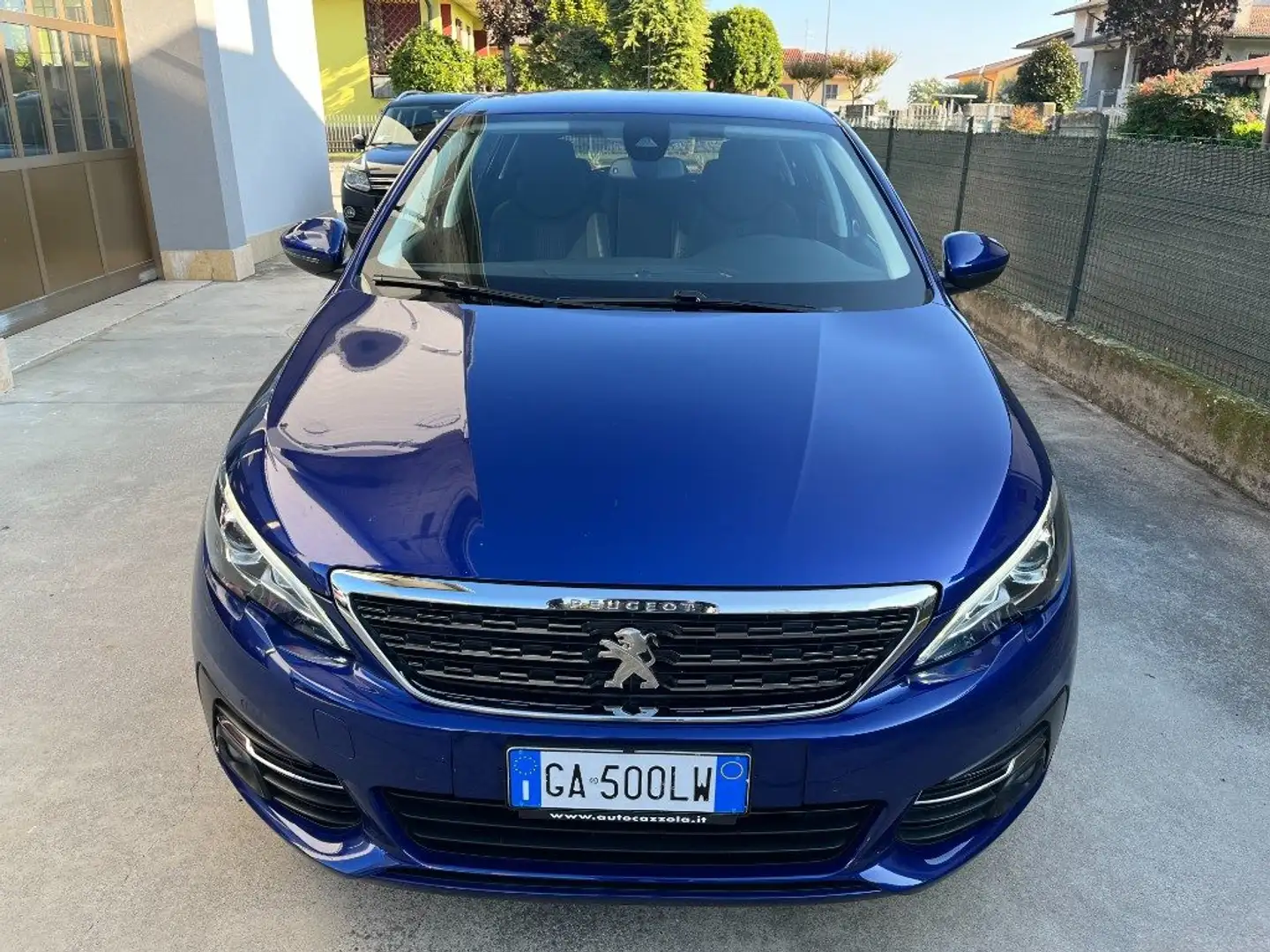 Peugeot 308 BlueHDi 130 S&S EAT8 Allure C.A NAVI SENSORI Blu/Azzurro - 2
