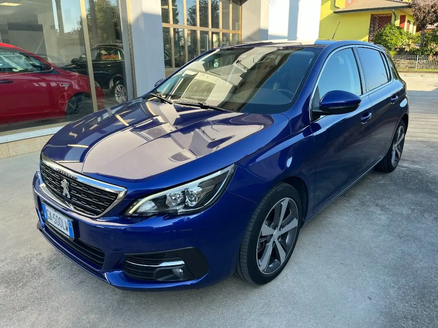 Peugeot 308 BlueHDi 130 S&S EAT8 Allure C.A NAVI SENSORI Blu/Azzurro - 1