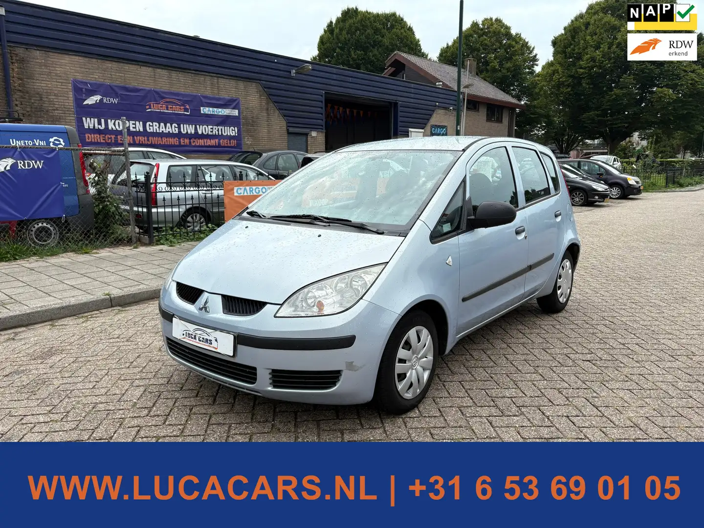 Mitsubishi Colt 1.3 Incharge Azul - 1