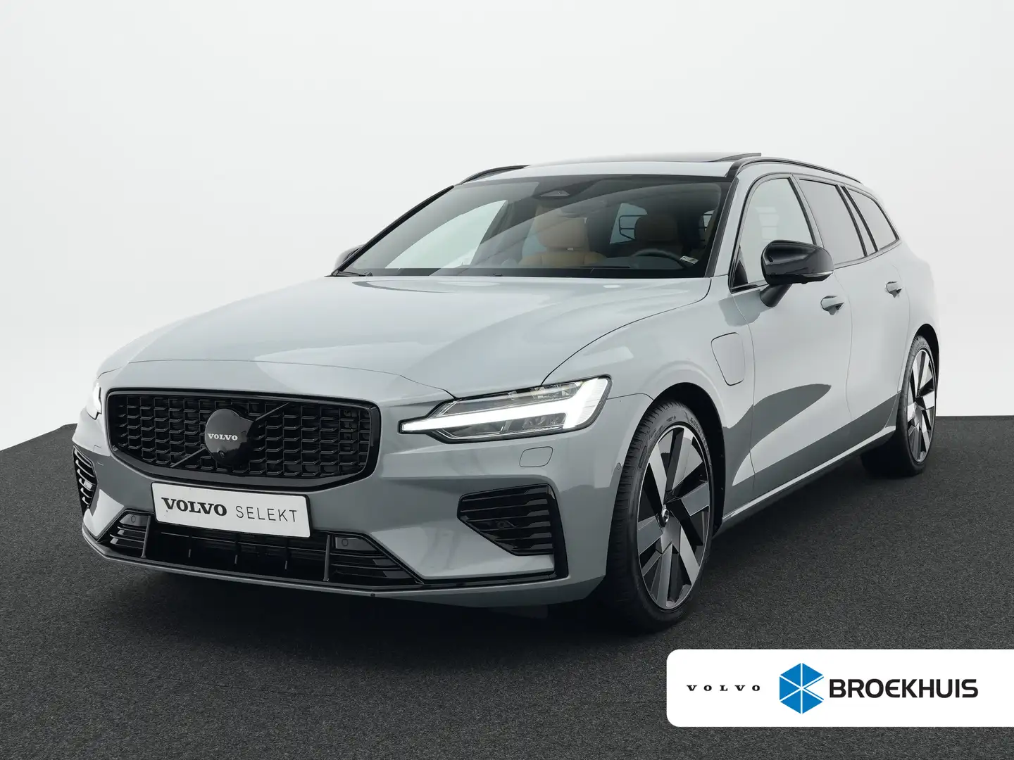 Volvo V60 2.0 T8 Plug-in hybrid AWD Ultra Dark | 455pk | Bow Gris - 1