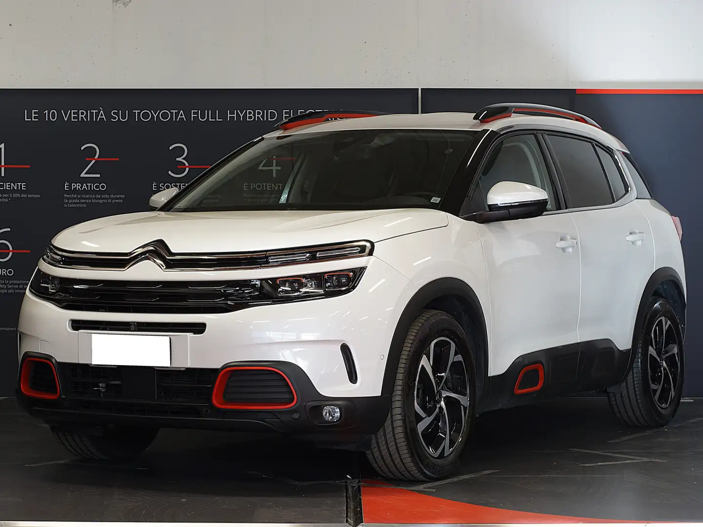 Citroen C5 Aircross Aircross 2.0 bluehdi Shine s&s Weiß - 1