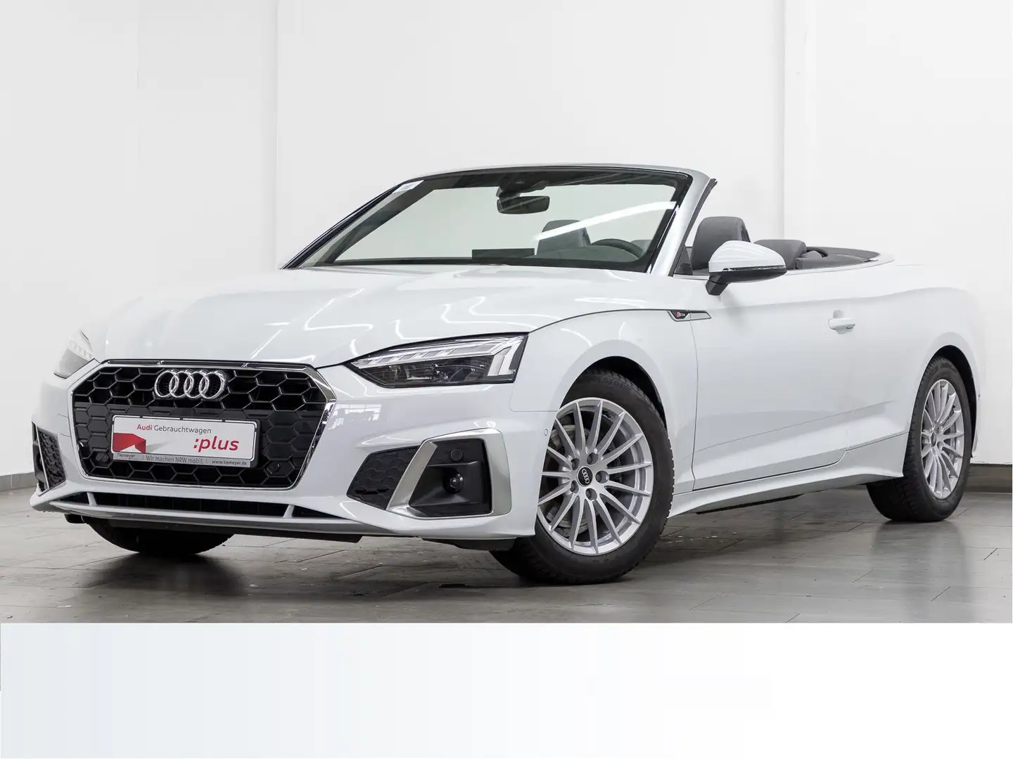 Audi A5 35 TDI 2x S LINE UPE74 LM19 AHK SPO Weiß - 2