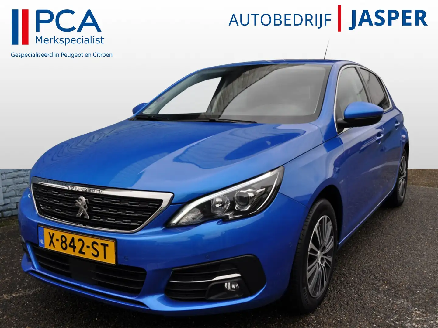 Peugeot 308 1.2 Automaat GT-Line Nav cam digitaal dashboard Blauw - 1