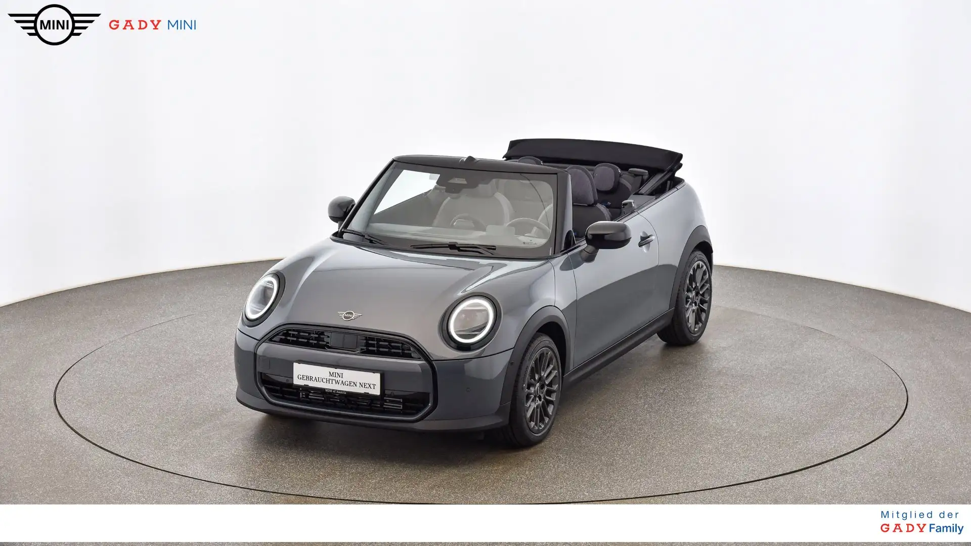 MINI Cooper C Cabrio Grau - 1