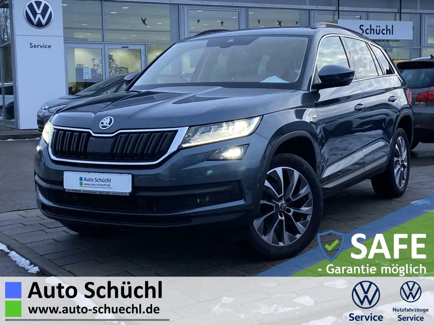 Skoda Kodiaq 2.0 TDI DSG 4x4 CLEVER 19"+EL.HECK+AREA-V Grau - 1