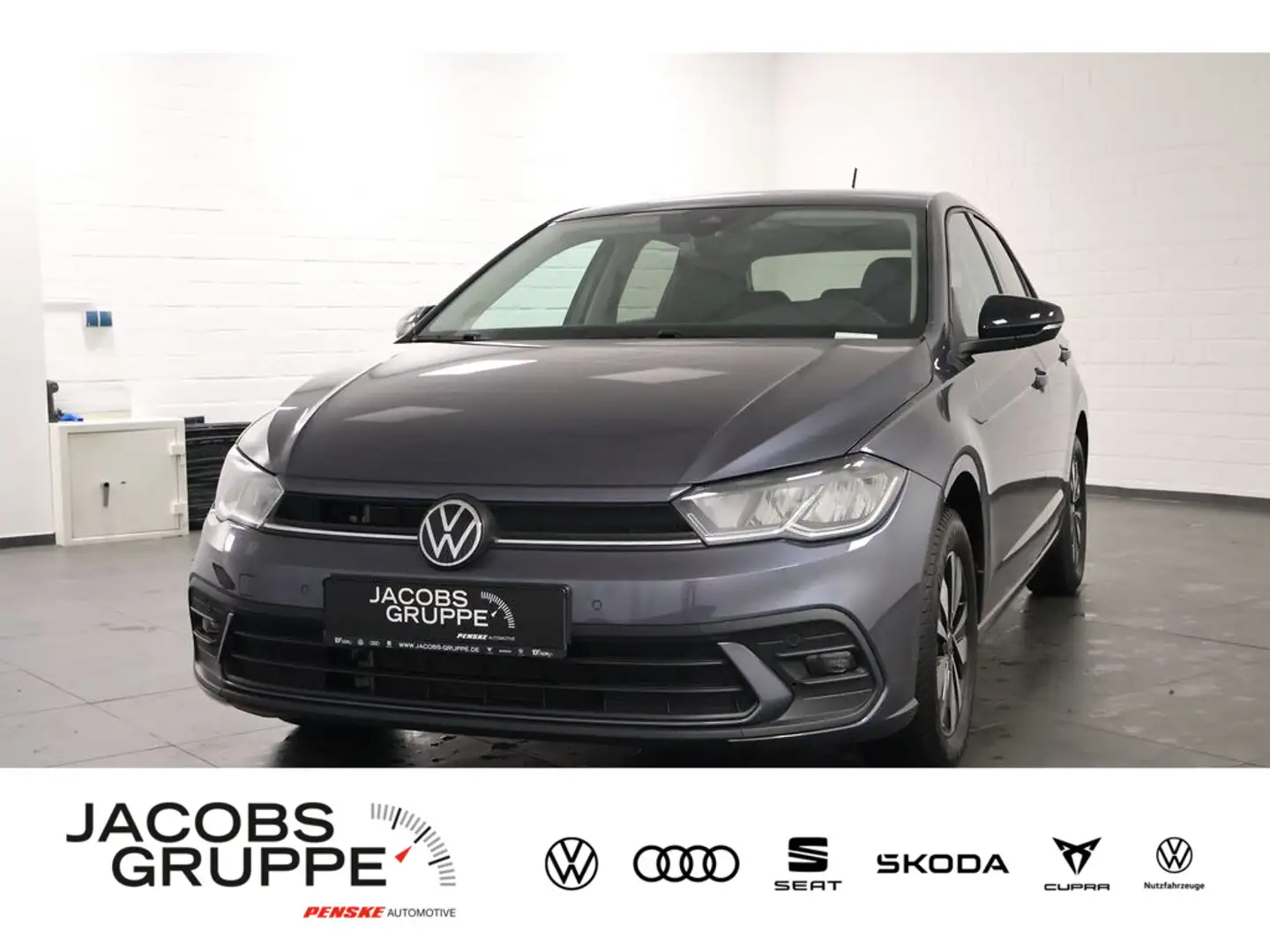 Volkswagen Polo VI 1.0 TSI Goal DSG,Navi,LED,PDC Gris - 2