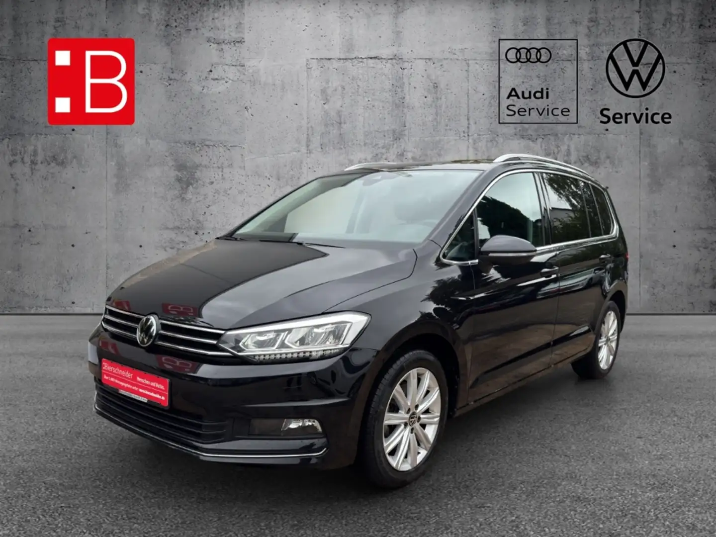 Volkswagen Touran 2.0 TDI DSG Highline 7-SITZE DIGITAL PRO LED KAMER Schwarz - 1