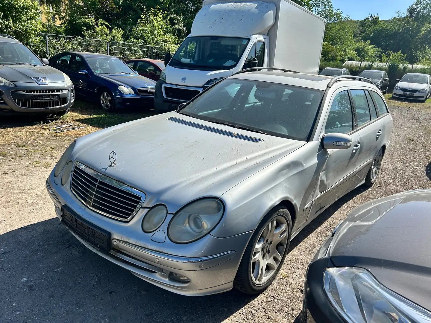 Mercedes-Benz E 350 E 350 T Sport Edition Automatik Motorschaden voll Grau - 1