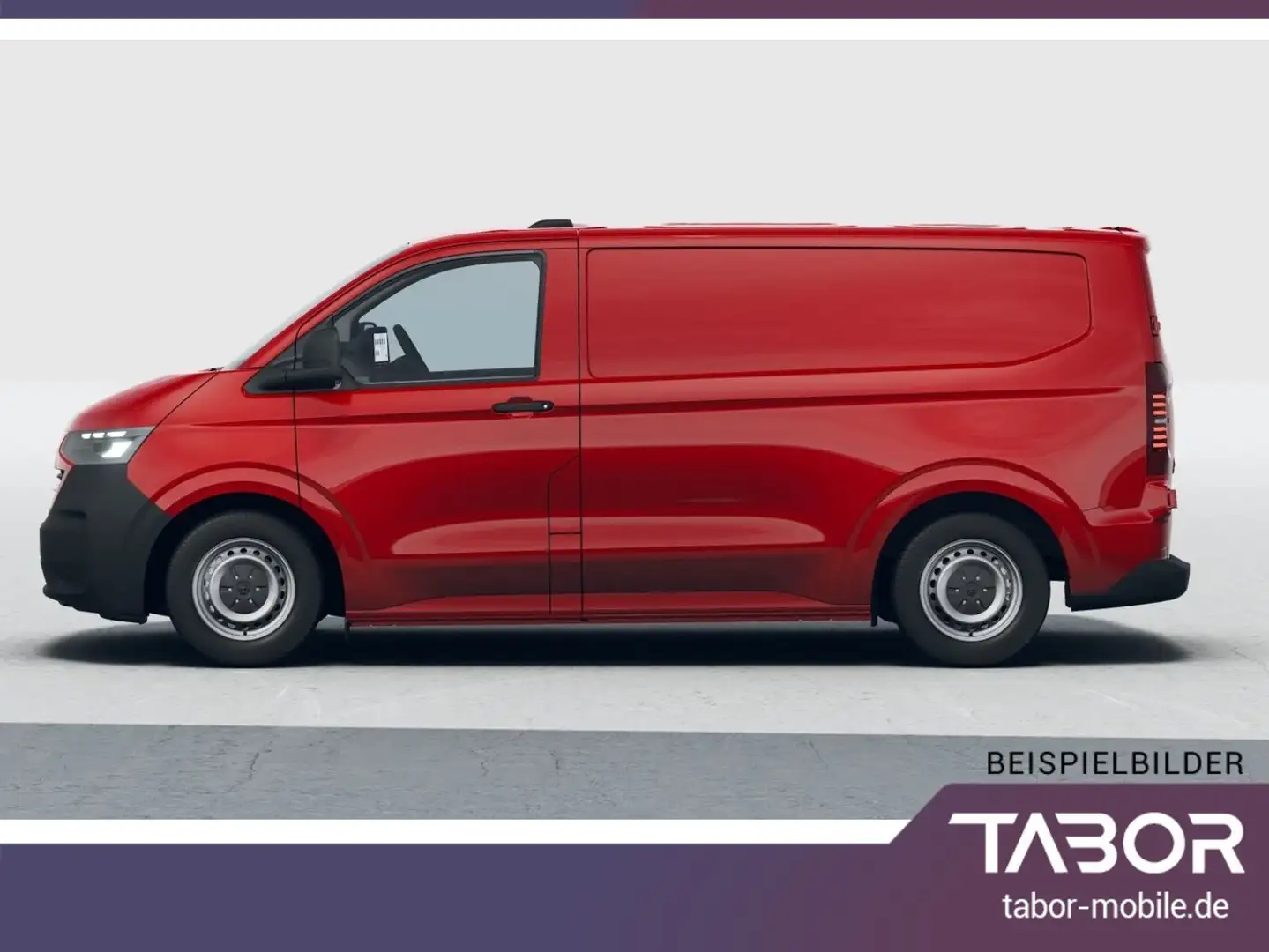 Volkswagen T7 Kastenwagen 2.0 TDI 110 LED PDC Kam HFT 3-S Roşu - 2