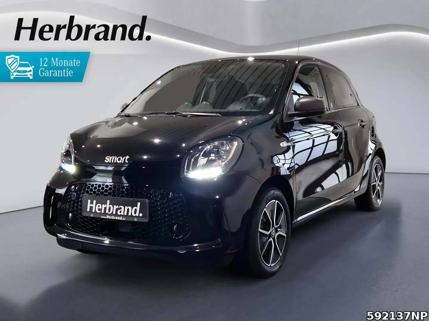 smart forFour EQ 22 KW CarPlay Sitzhzg Smart-Media DAB Schwarz - 1