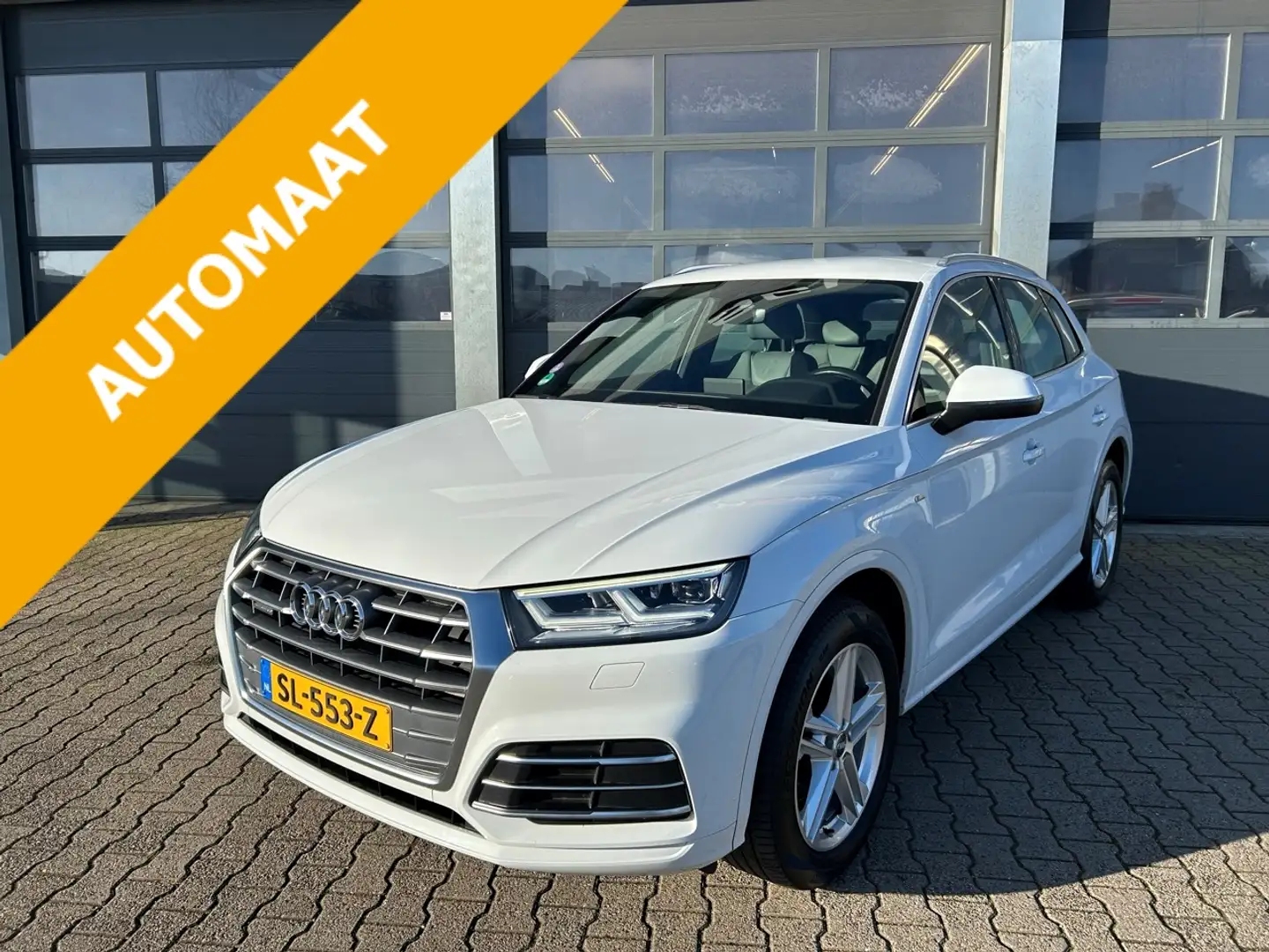 Audi Q5 2.0 TFSI Quattro 252pk S tronic S-Line Edition Weiß - 1