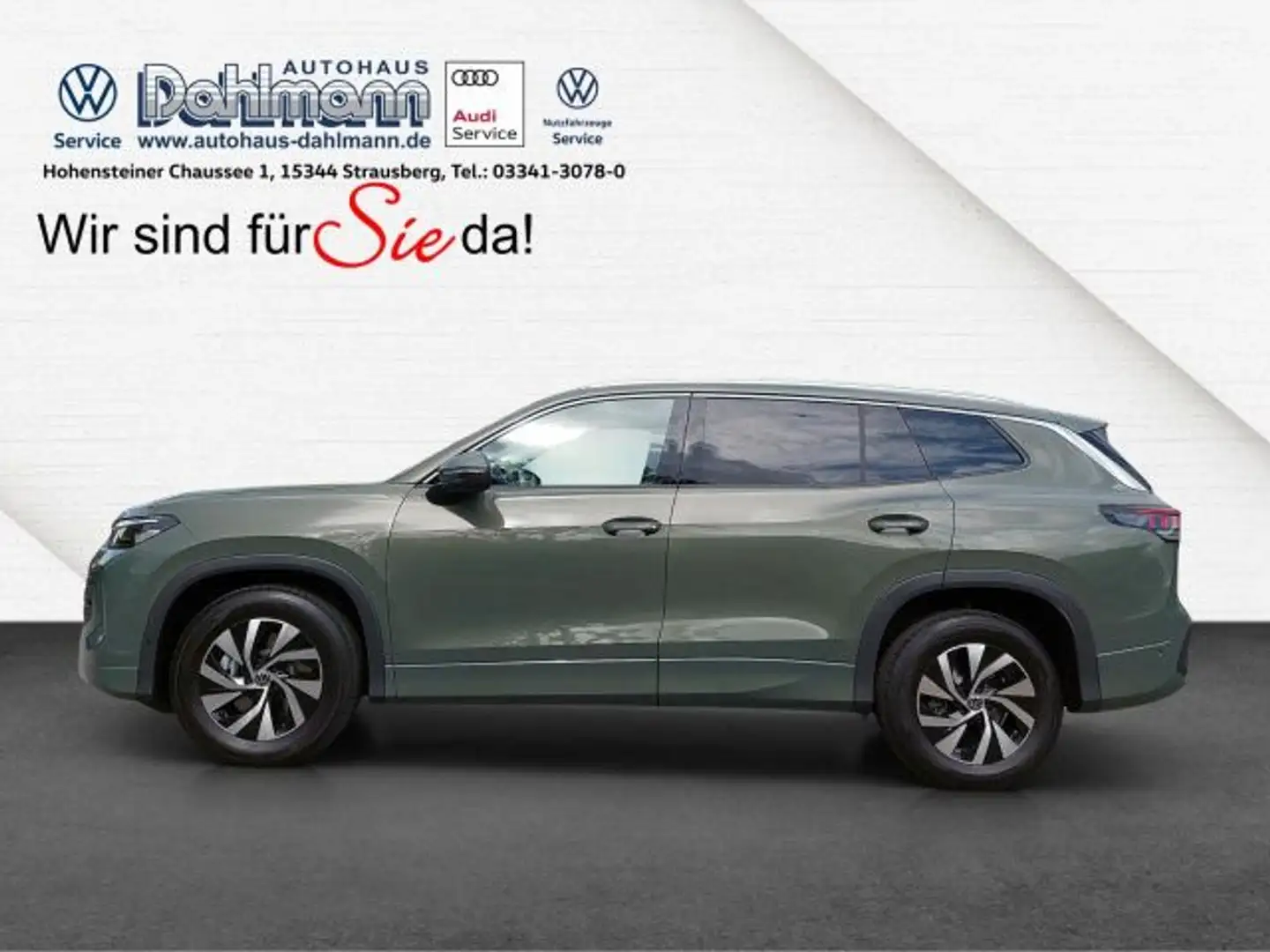 Volkswagen Tayron 1.5 TSI DSG LIFE LEDPLUS AREAVIEW IQDRIVE Groen - 2