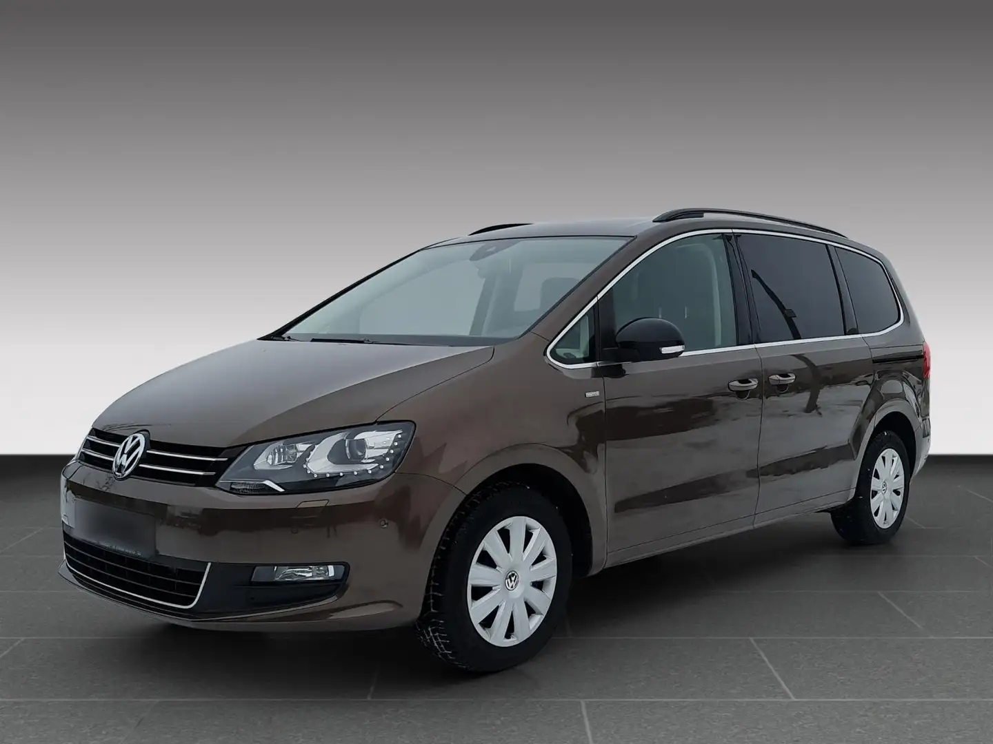 Volkswagen Sharan Match 2.0 TDI Metallic // 8 Fach // Austauschmotor Brun - 1
