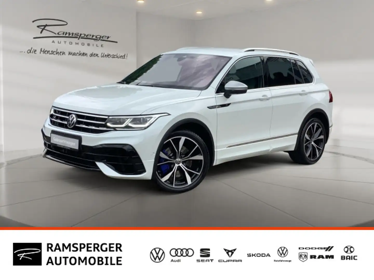 Volkswagen Tiguan 2.0 TSI DSG 4M. R AHK ACC Matrix Kamera Weiß - 1