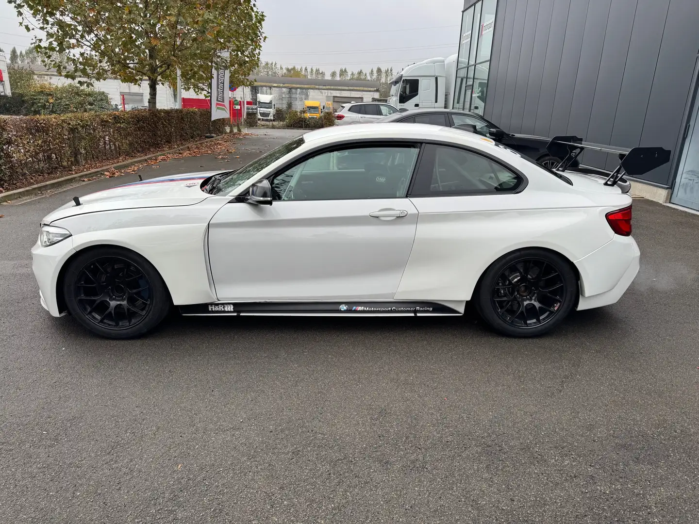 BMW 235 M240i M235i Racing Cup Rennwagen Racecar Track #2 Weiß - 2