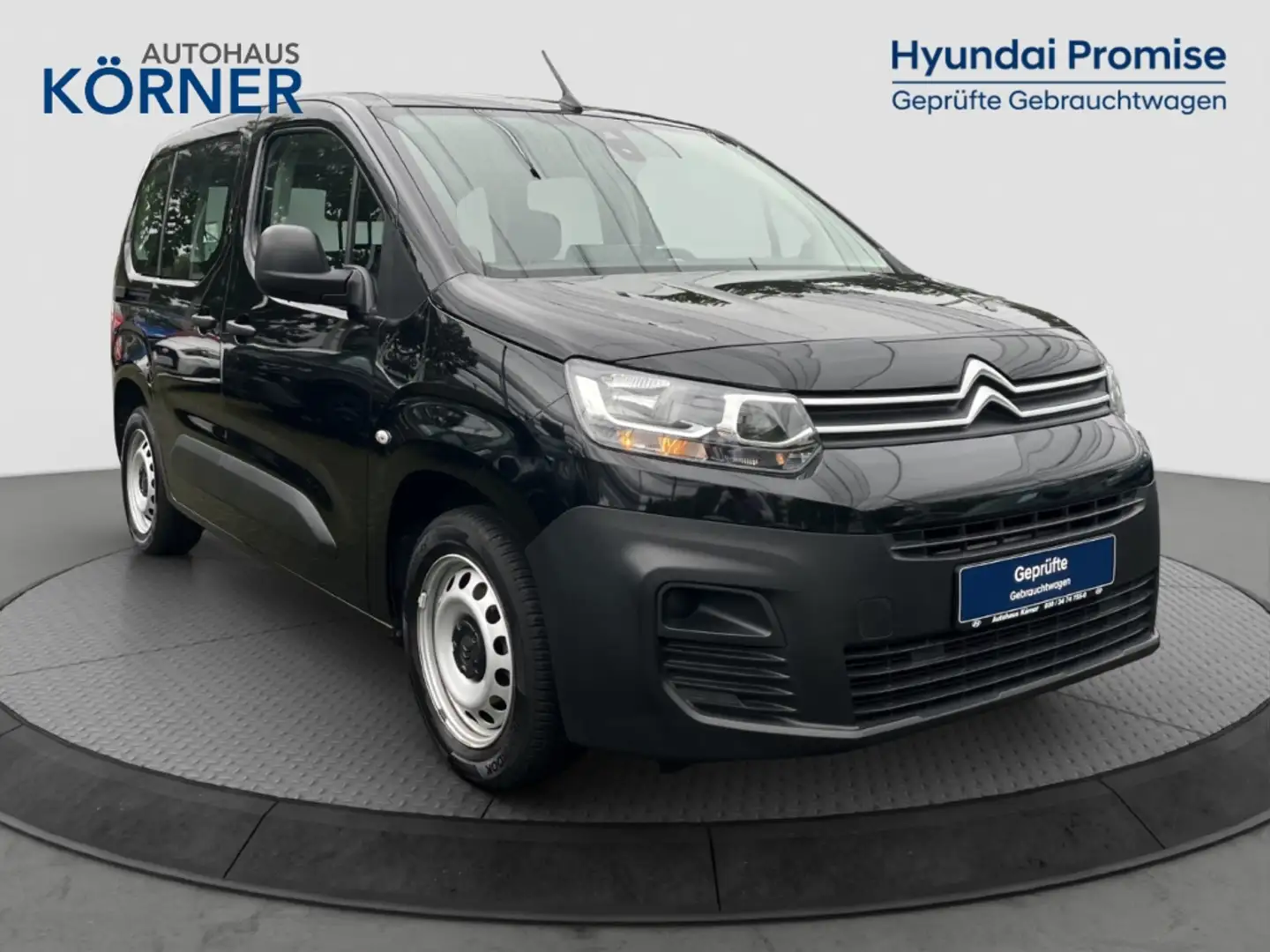 Citroen Berlingo Live M PureTech 110 *DAB*NAVI*ISOFIX* Czarny - 1