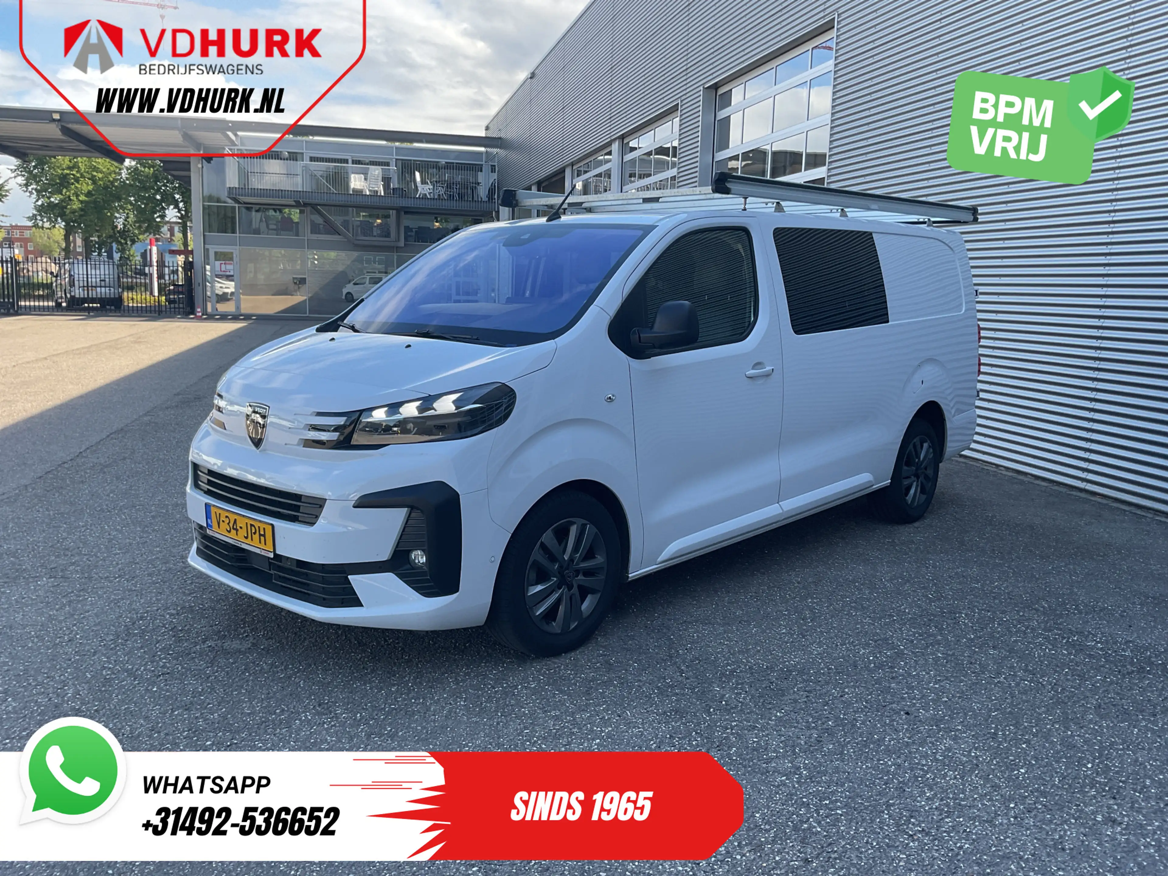 Peugeot Expert 2.0 HDi 180 pk Aut. DC Dubbel cabine LED/ Imperiaa — photo 9