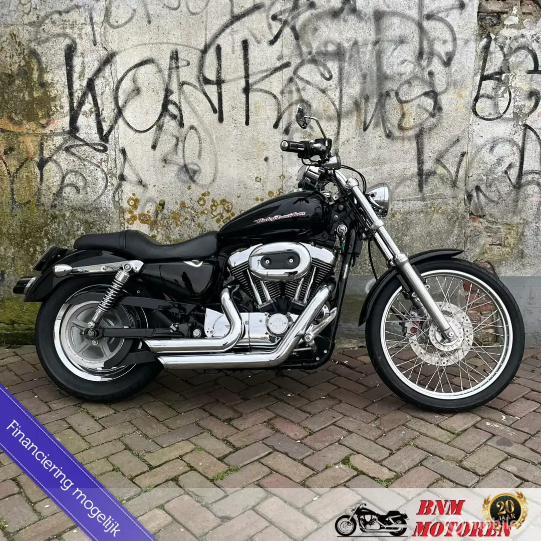Harley-Davidson XL 1200 1200C Sportster Custom Zwart - 1