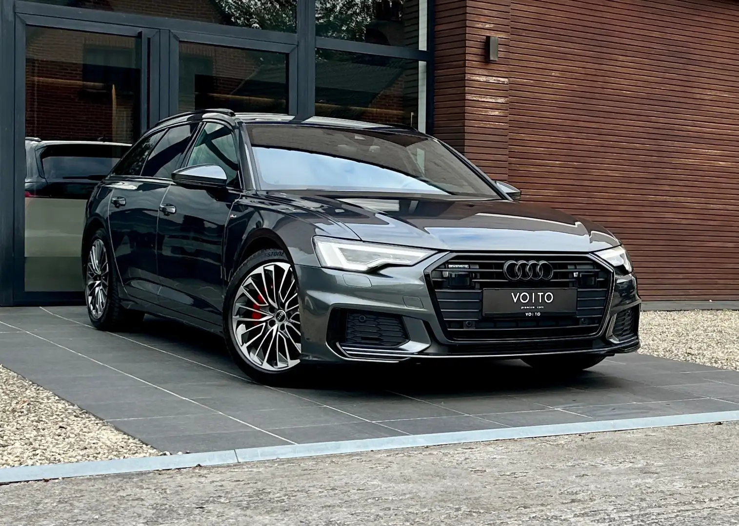 Audi A6 Avant 55TFSIe quattro S-LINE COMP/CAMERA/ACC/KEY Negro - 1