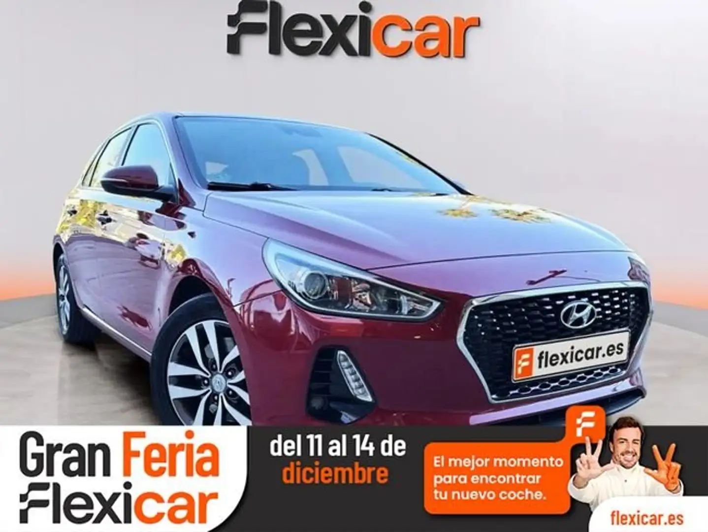 Hyundai i30 1.6CRDi Klass Max 110 Rojo - 1