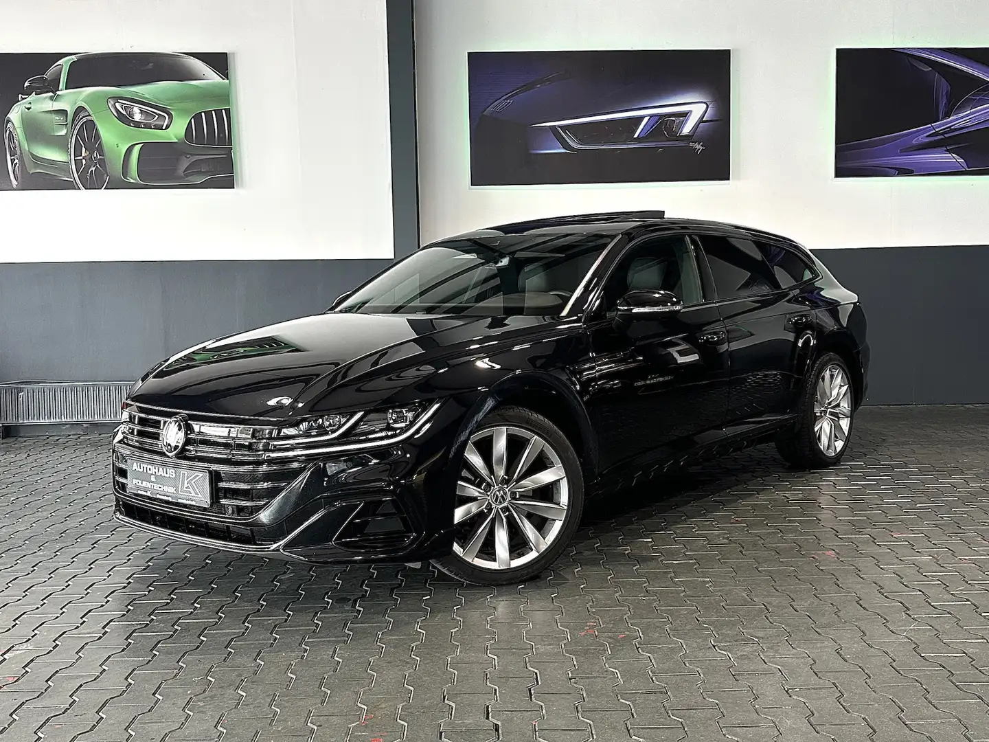Volkswagen Arteon SB R LINE*BLACKSTYLE*PANO*IQ*STANDHZG*AHK Schwarz - 1