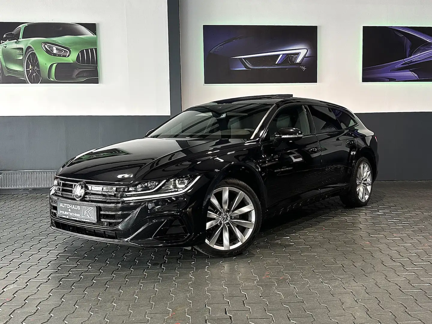 Volkswagen Arteon SB R LINE*BLACKSTYLE*PANO*IQ*STANDHZG*AHK Schwarz - 2