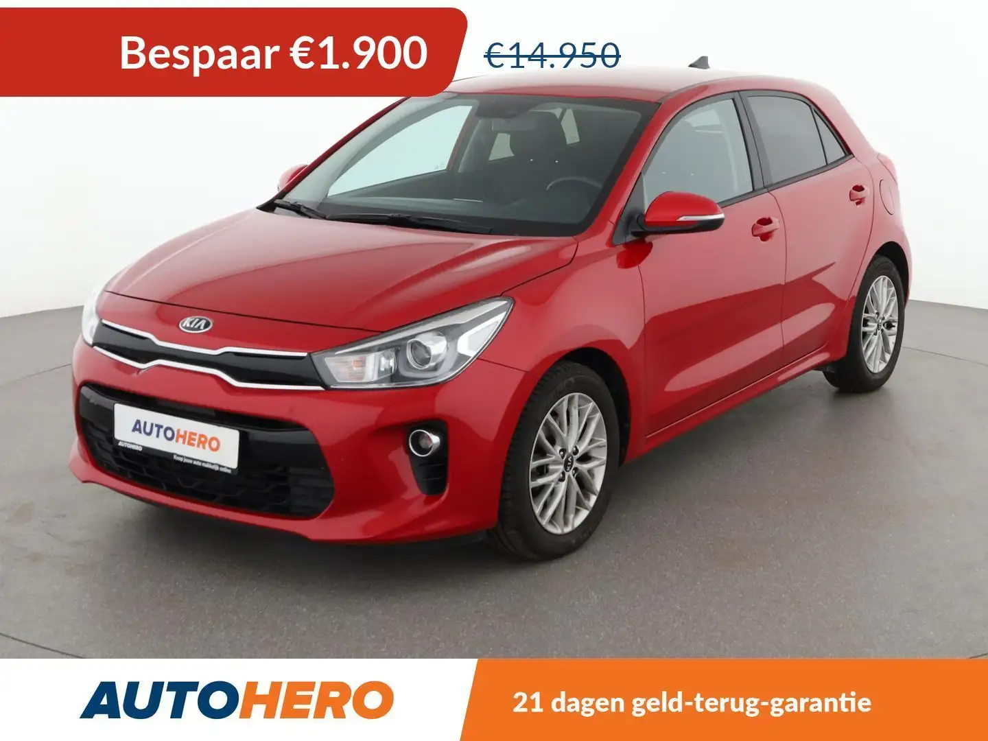 Kia Rio 1.0 TGDI Dream Team Rood - 1