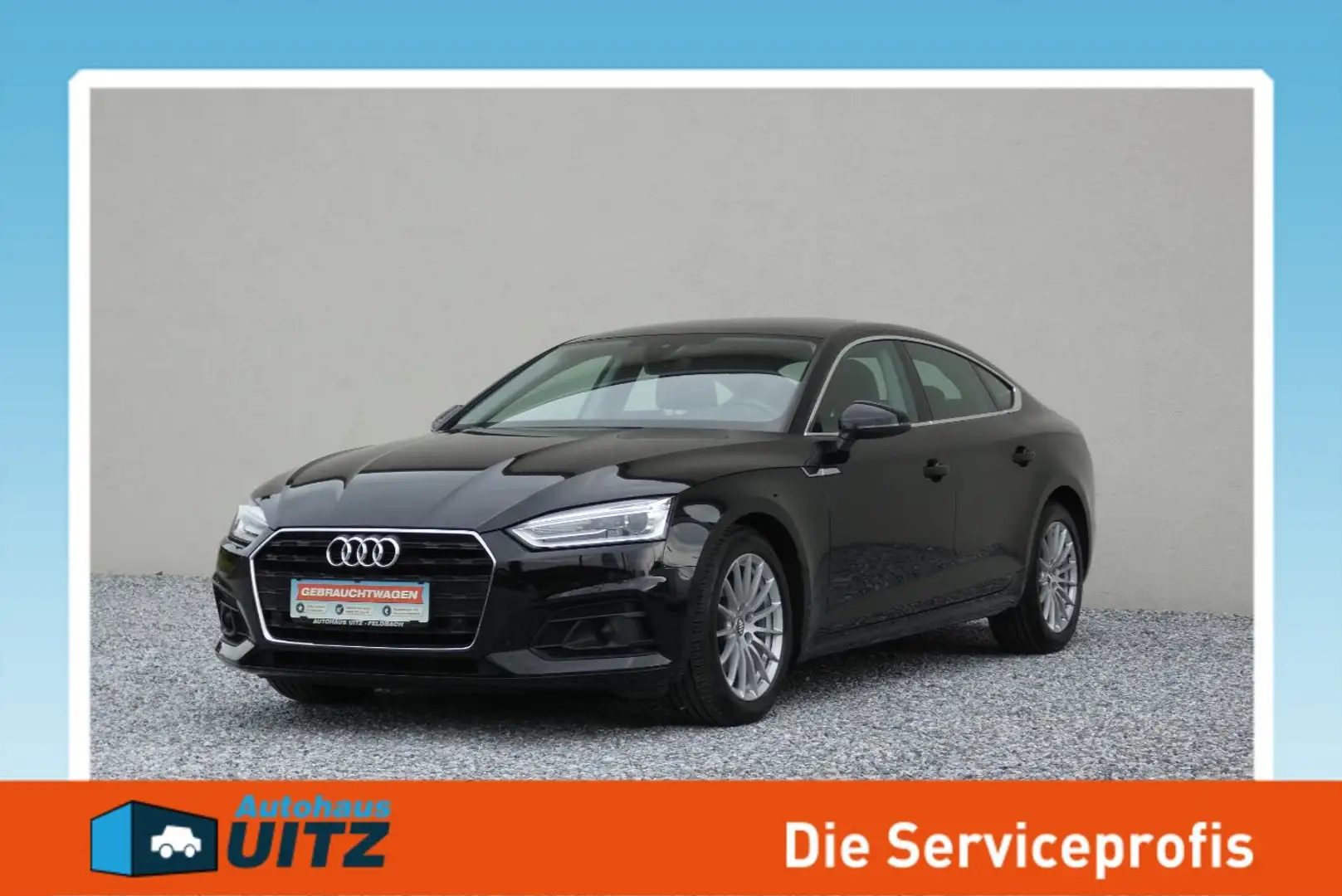 Audi A5 Sportback 2.0 TDI 35 AUT+Navi+RKam+Xenon+ Schwarz - 1