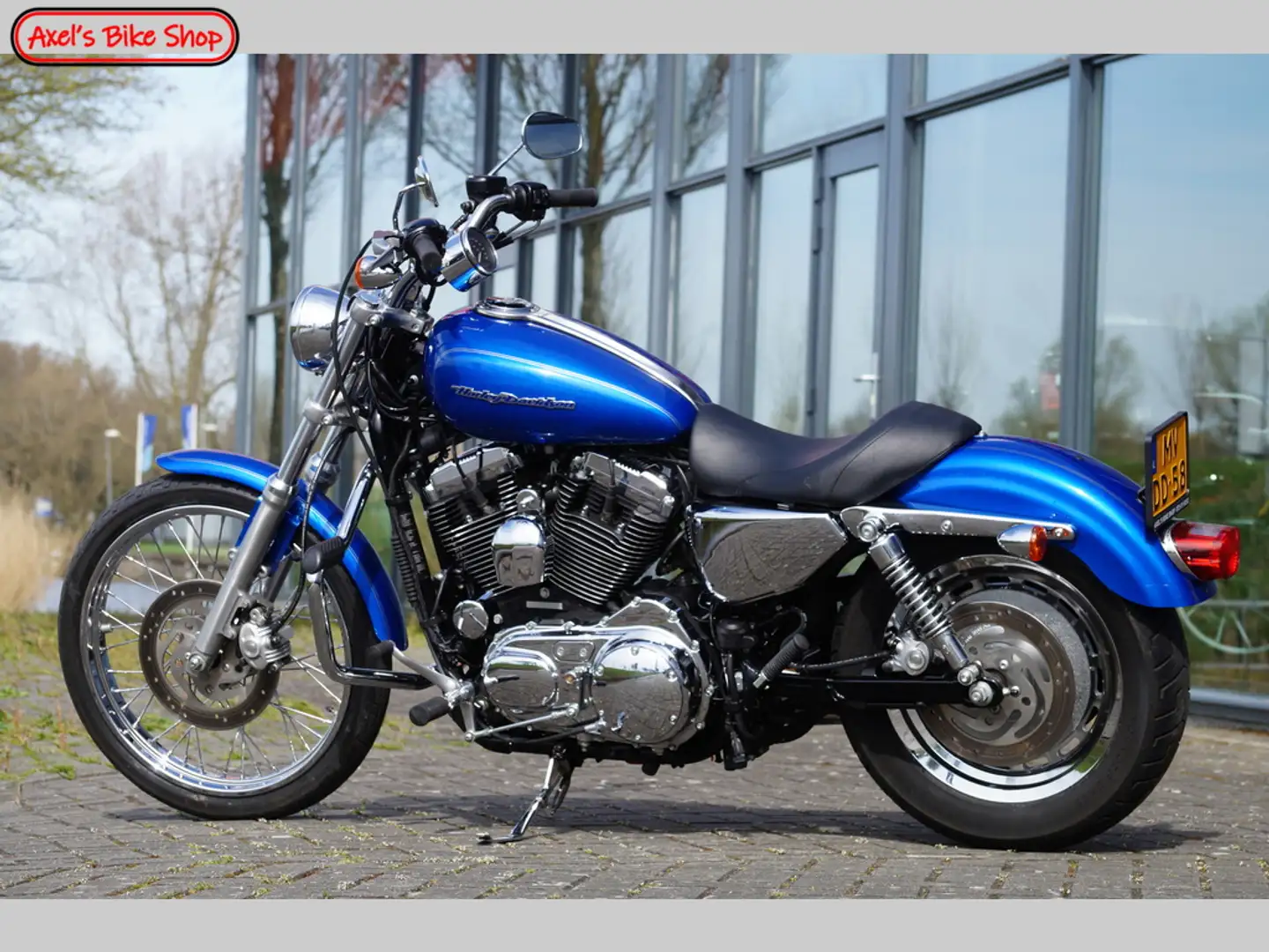 Harley-Davidson Sportster 1200 CUSTOM XL C Blue - 2
