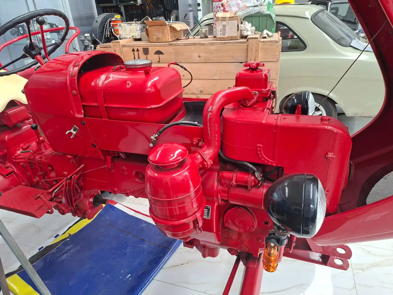 Porsche 356 Diesel junior traktor, foto 8