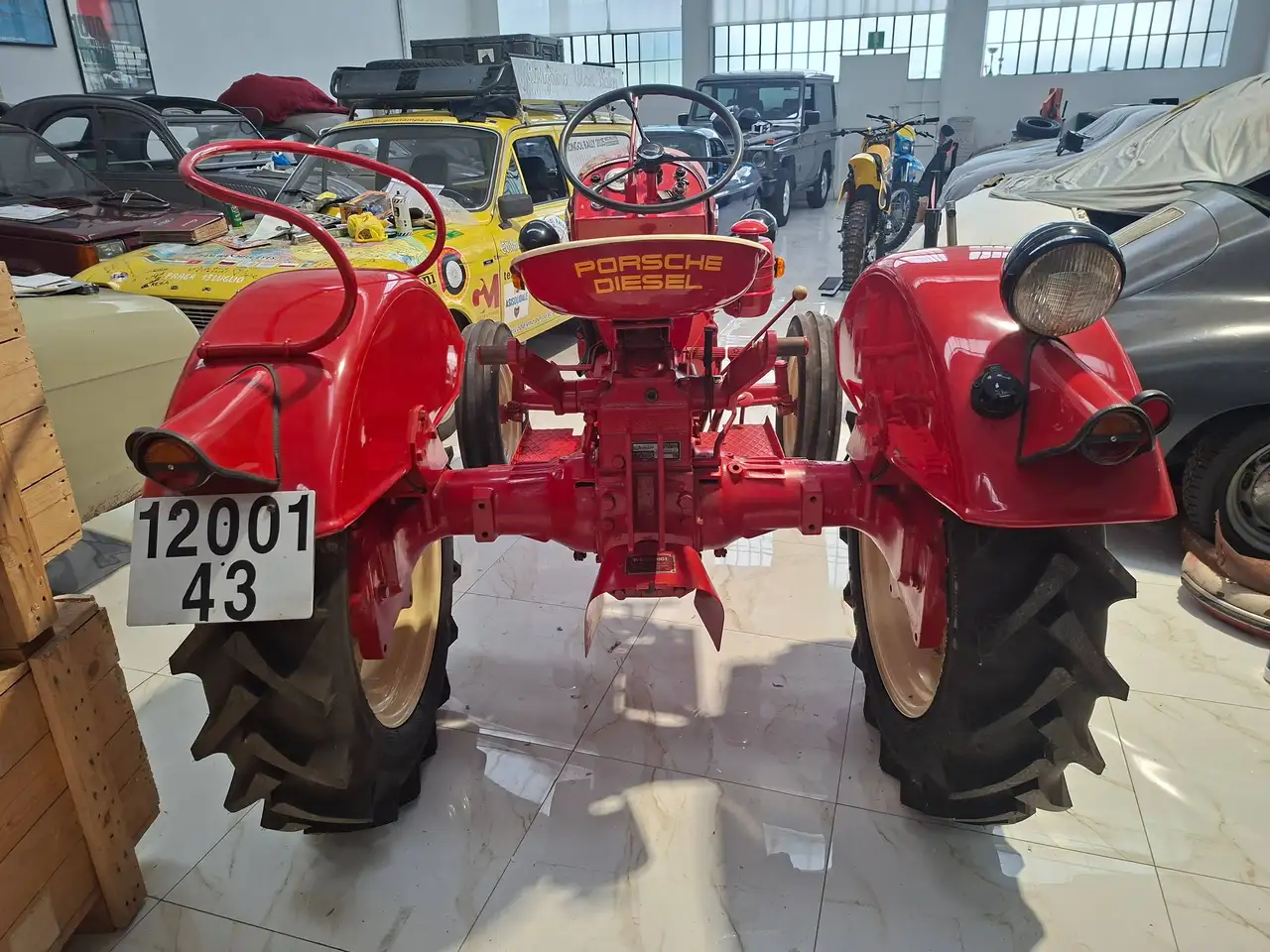 Porsche 356 Diesel junior traktor, foto 2