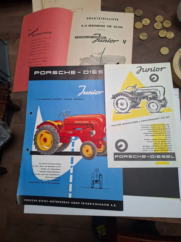 Porsche 356 Diesel junior traktor, foto 6