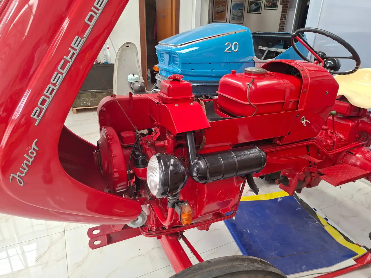 Porsche 356 Diesel junior traktor, foto 7