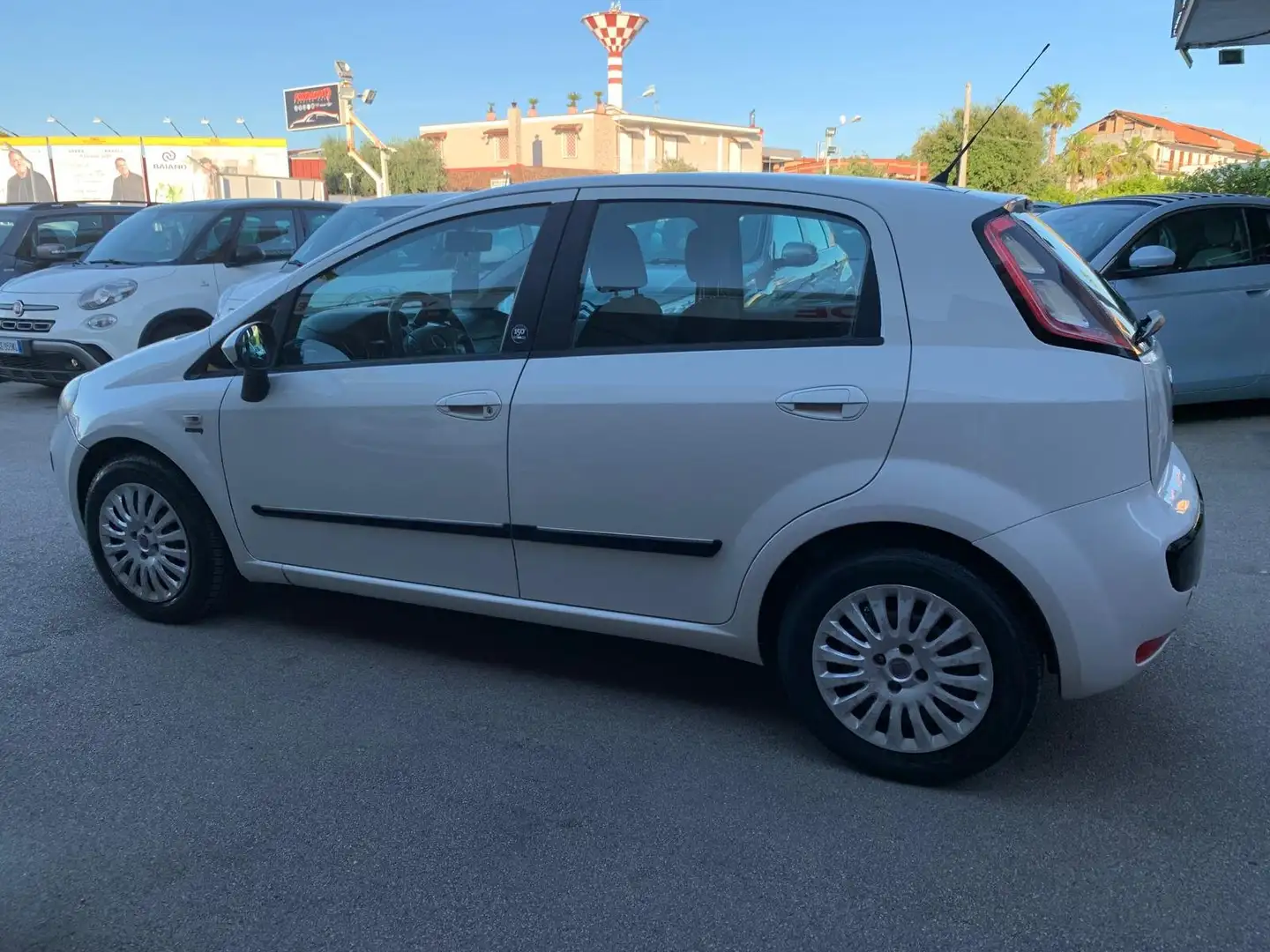 Fiat Punto Evo 5p 1.2 Dynamic s Blanc - 2