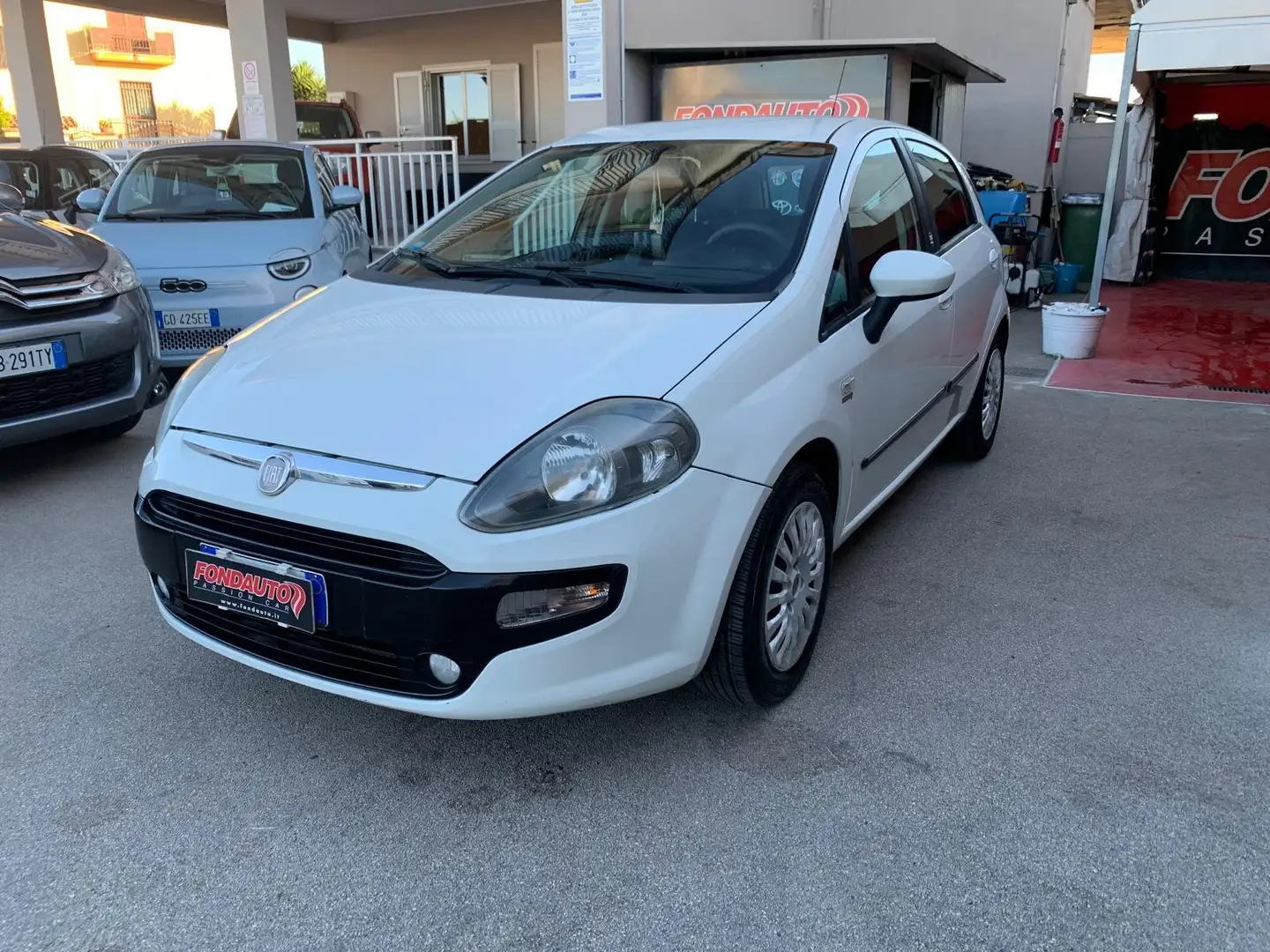 Fiat Punto Evo 5p 1.2 Dynamic s Blanc - 1