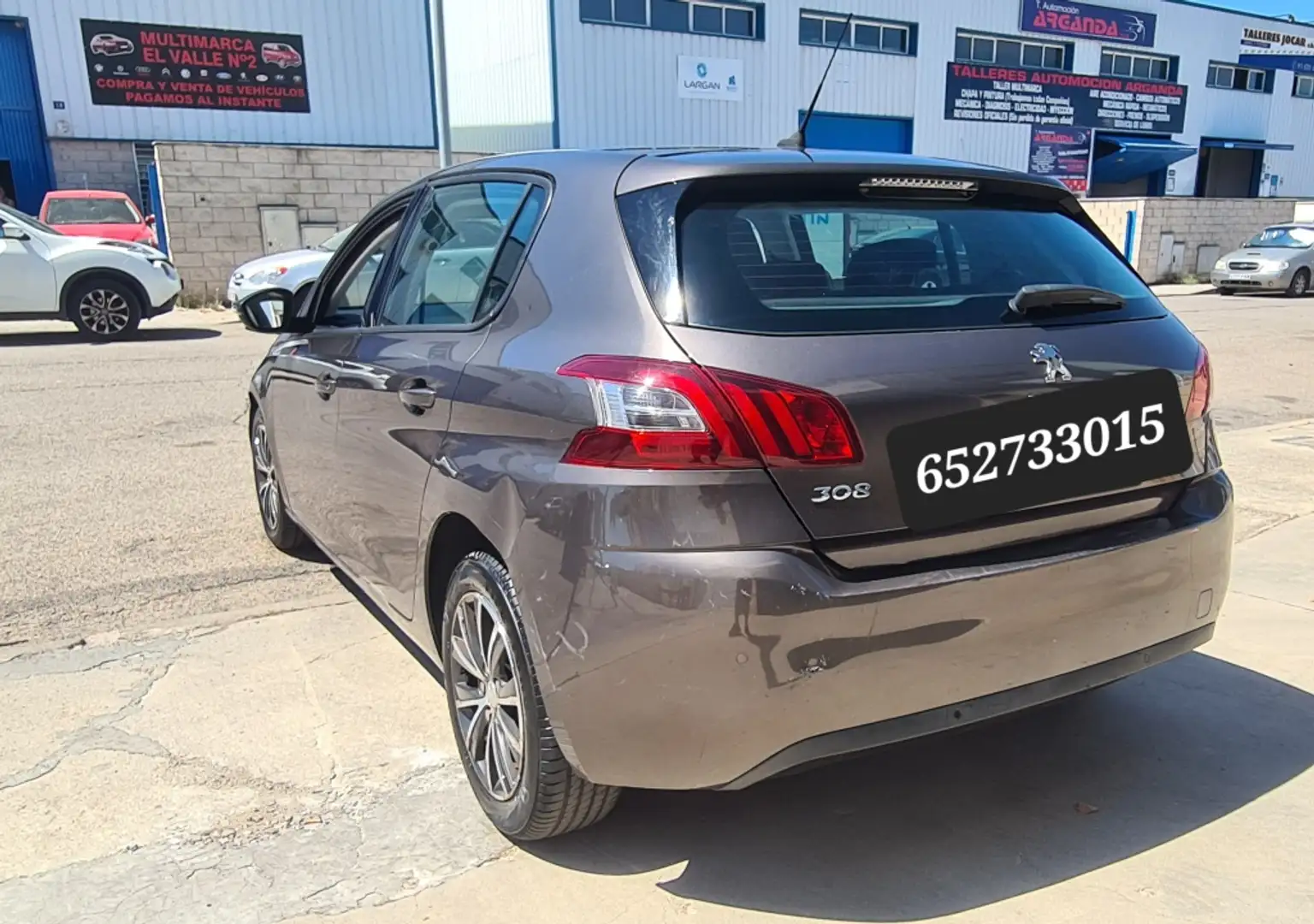 Peugeot 308 1.2 PureTech S&S Allure 110 Marrón - 2