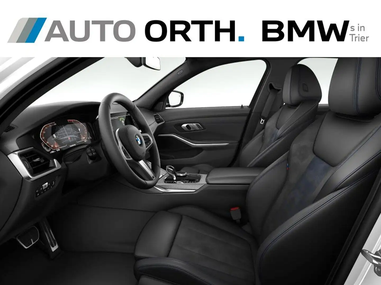 BMW 320 i AUT. M-SPORT LC-PROF LASER KAMERA HIFI 19" Blanco - 2