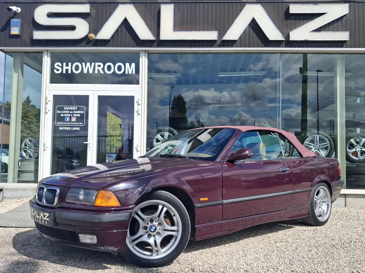 BMW 320i CABRIOLET / BOITE AUTO / CUIR / CLIMAT / A VENDRE TEL QUEL, foto 1