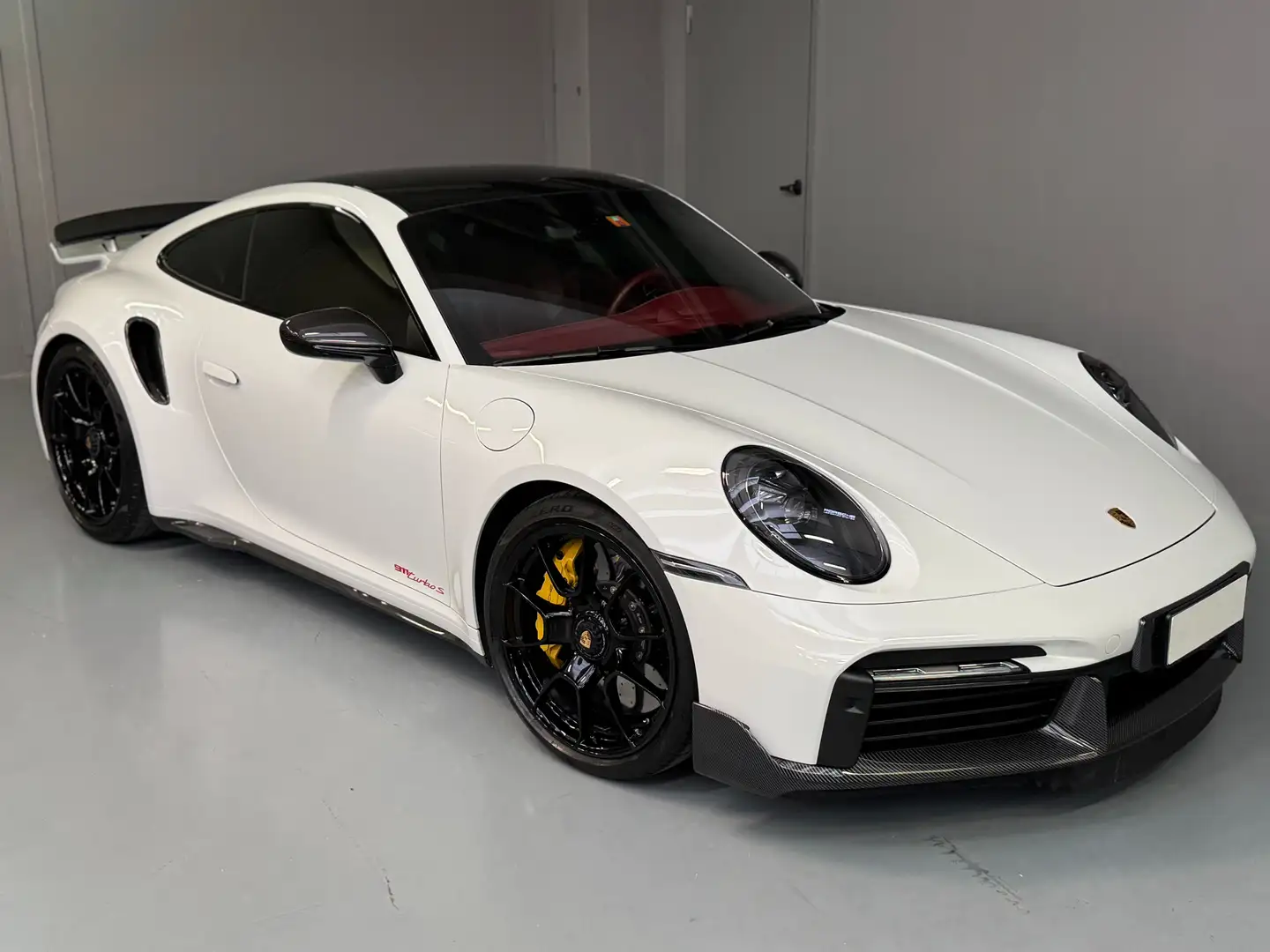 Porsche 911 992 TURBO S AERO KIT - CARBONIO - FRENI CARBO Wit - 1