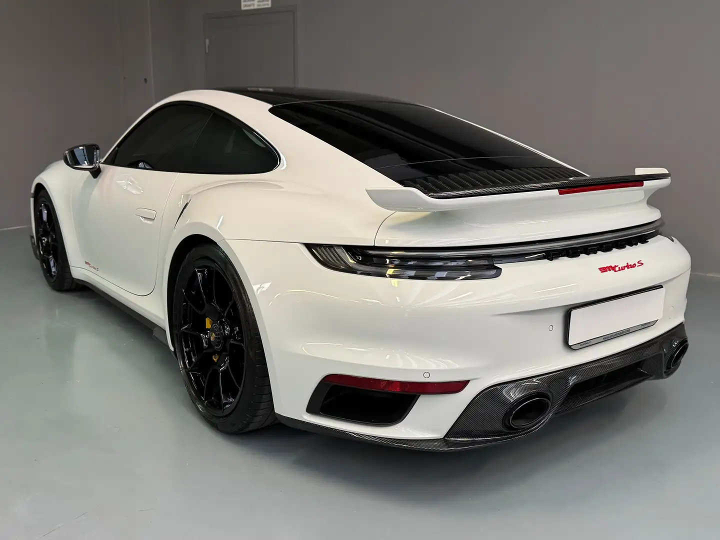 Porsche 911 992 TURBO S AERO KIT - CARBONIO - FRENI CARBO Wit - 2